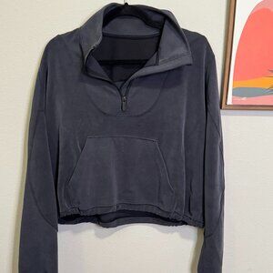 Brushed Softstreme Ribbed Half Zip